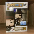 Funko Pop! Animation: One Piece Rob Lucci with Hattori Common/Chase Variants