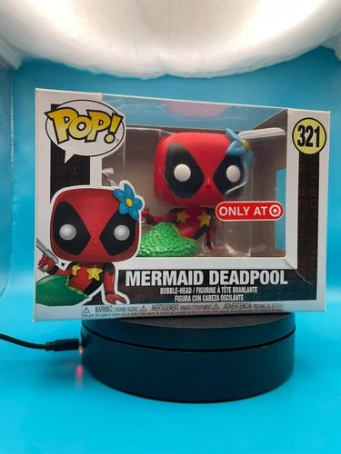 Vaulted Funko Pop! Vinyl: Marvel - Mermaid Deadpool - Target (Exclusive) #321
