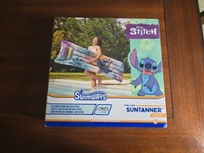 Swimways Stitch Suntanner Pool Float, Inflatable Pool Floats Kids Pool Toys