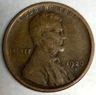 1920-S Lincoln Wheat Cent Penny 1c ~VG Very Good Condition ~ 3531