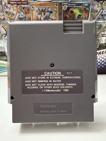 Gyruss (Nintendo NES, 1989) Authentic w/ Sleeve - NEAR MINT 9/10 Cleaned/Tested!