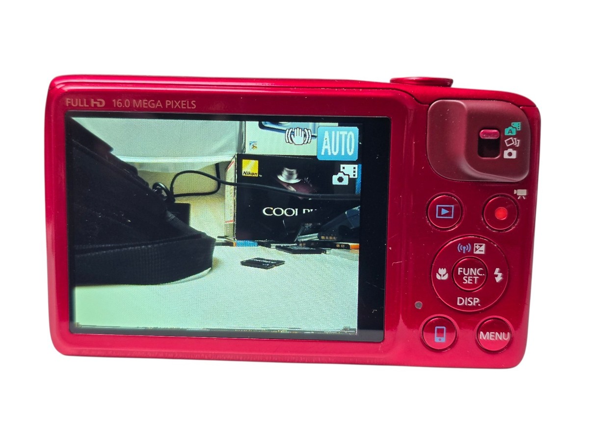 Canon PowerShot SX600 HS 16.0MP Digital Camera - Red for sale