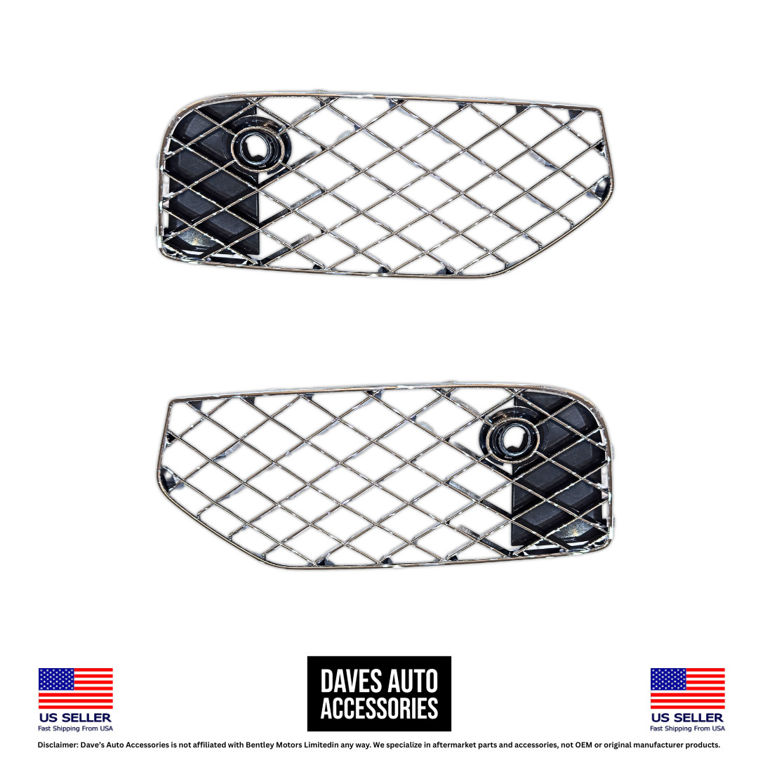 Bentley Flying Spur Front Bumper + Grille 2020-2024 Aftermarket