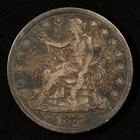 1877-S Trade Dollar Silver T$1 VF Raw Good Eye Appeal (#SLC00244)
