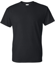 GILDAN T-shirt, DryBlend, 50/50, Black - L