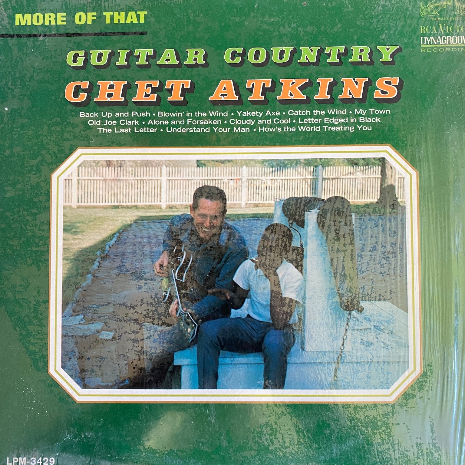 Chet Atkins – More Of That Guitar Country LP 1965 RCA Victor Mono Dynagroove