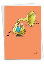 1 Funny Blank All Occasions Greeting Card with Envelope - Everyday - Just A Note
