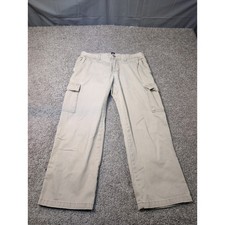 Polo Jeans Company Ralph Lauren Kids Khaki Cargo Pants Size 8 Cotton
