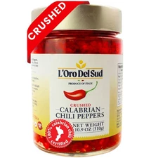 Crushed Calabrian Chili Peppers Paste, 9.8 oz (280 g) Spread, Chopped, Grown ...