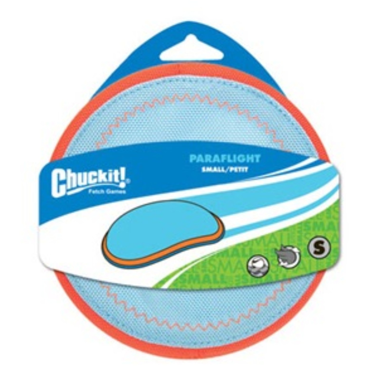 Chuckit PARAFLIGHT Dog Fetch Toy Small Frisbee Great for Lan