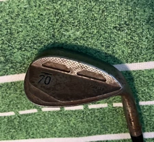 Sub 70 TAIII Forged Raw Wedge Lob LW 58° Low Bounce. Dynamic Gold Wedge Shaft