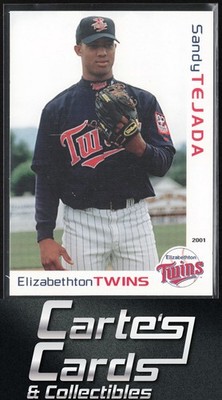 Sandy Tejada 2001 Grandstand Elizabethton Twins #NNO Elizabethton Twins