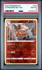 2022 POKEMON GO #010 CHARIZARD-REVERSE FOIL PSA 8