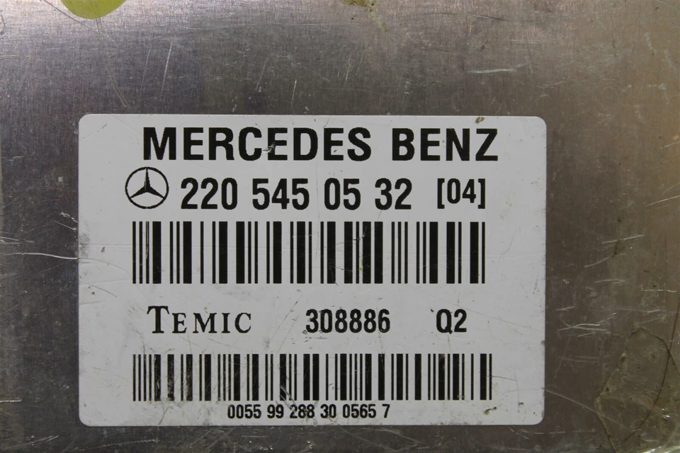 Unidad de control de suspensión Mercedes S430 S500 2000-2005 2205450532 módulo 446 4K5-3 Foto 3 de 4