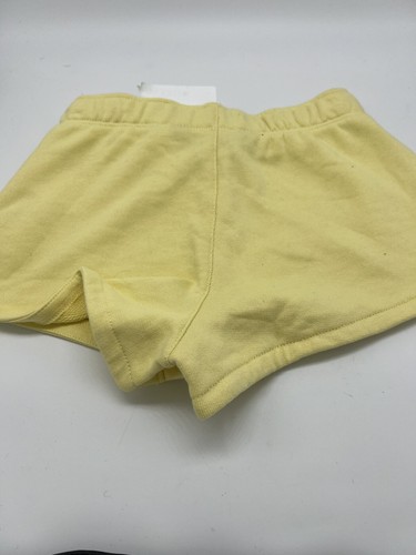 Polo Ralph Lauren Girls Big Pony Logo Terry Shorts Yellow Small (7) NWT - Picture 4 of 5