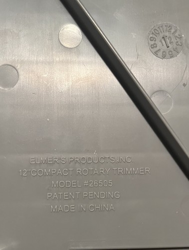 Elmer's X-ACTO Precision Instruments Compact Rotary Trimmer 12" x 6" #26505 - Picture 4 of 4