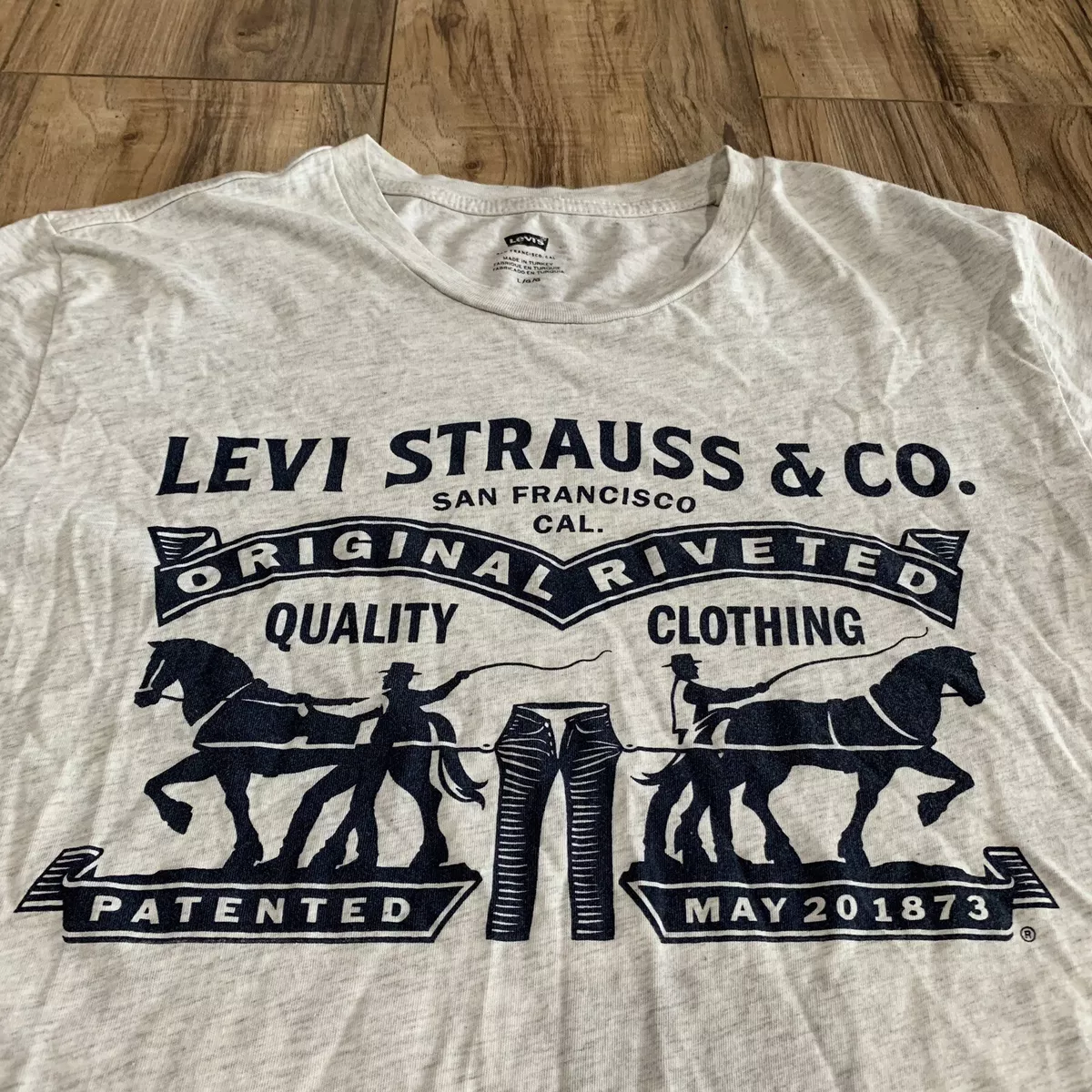 LEVIS Levi’s Strauss & Co. Logo T-Shirt Men’s Large