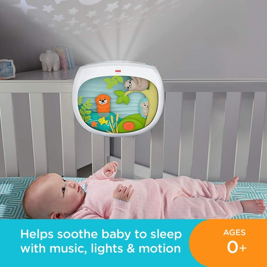 Fisher-Price Settle & Sleep Projection Soother Music & Light New