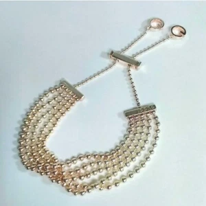 Bracelet GUCCI SV925 5 rangées Japon