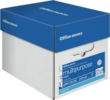 ® Multi-Use Printer & Copy Paper, 5 Reams, White, Letter (8.5" X 11"), 2500 Shee