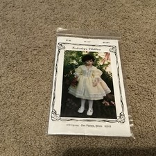 Yesterday Children Pattern Uncut BS-491 17-18" Mod Artist Doll Dress Pantalette