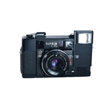 Konica C35 AF 35mm Film Camera 38mm F/2.8  MINT  took a photo From JAPAN