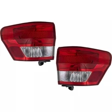 Tail Light Assembly Set Fit 2011-2013 Jeep Grand Cherokee Left and Right Outer