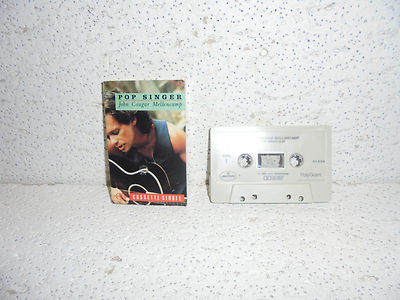 John Cougar Mellencamp : Pop Singer Cassette Single 