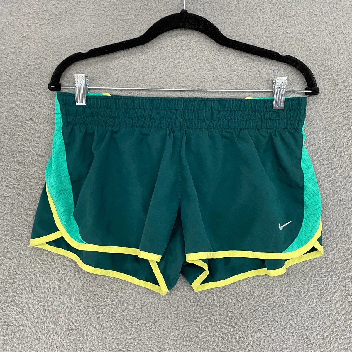 Green athletic sale shorts womens