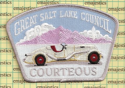 BSA CSP GREAT SALT LAKE COUNCIL 2005 FOS COURTEOUS SA-143 SALT FLATS