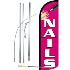 Nails Complete Swooper Flag Bundle