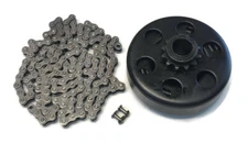Clutch and Chain Kit for Honda 6.5HP - GC160, GC190, GX120, GX140, GX160, GX200