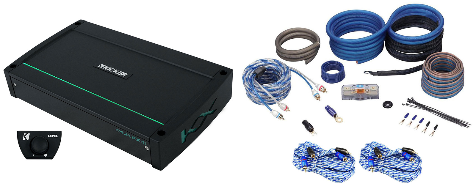 KICKER 48KXMA9005 900-ваттный 5-канальный усилитель класса D для морских судов Комплект усилителей