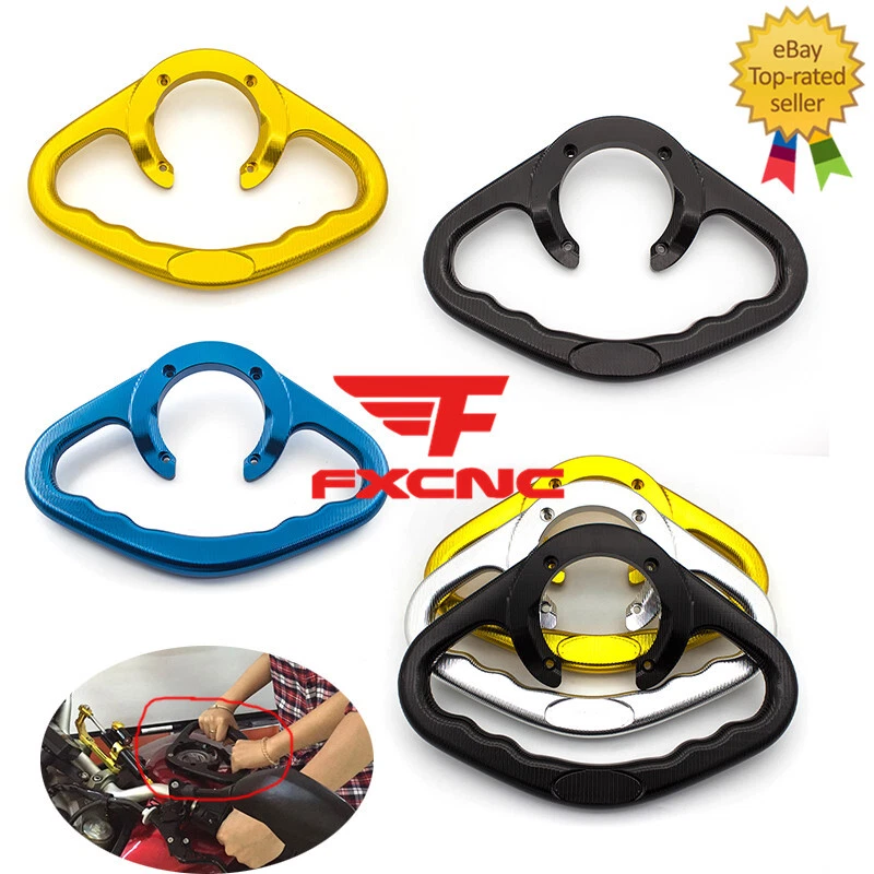 For Suzuki Hayabusa GSXR1300 1997-2007 CNC Passenger Hand Grip Tank Grab Gas Cap - Image 3 of 4