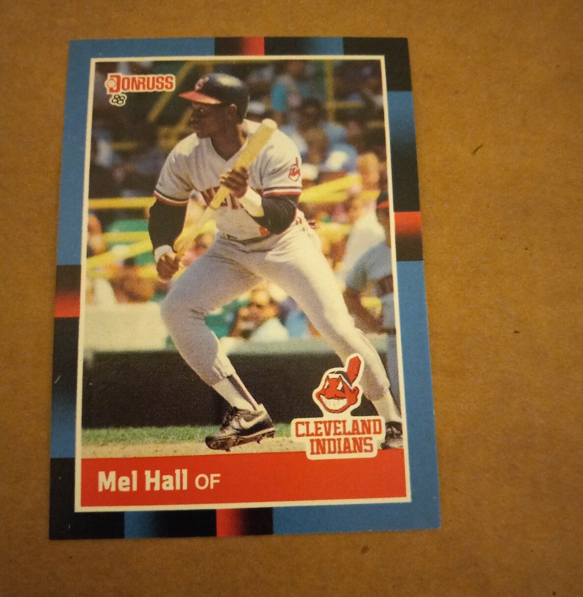 1988 Donruss MEL HALL Baseball Card #382. CLEVELAND INDIANS. | eBay