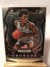 JAMES WISEMAN 2020-21 Prizm Draft Picks RC #82 CRUSADE Golden State Warriors
