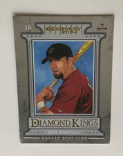2004 Donruss Diamond Kings Stat Line Career /419 Jeff Bagwell #9 HOF