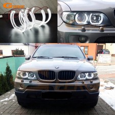 For Bmw X5 E53 E70 Ultra Bright Crystal Dtm Style Led Angel Eyes Kit Halo Rings For Bmw X5 E53 E70 Ultra Bright Crystal Dtm Style Led Angel Eyes Kit Halo Rings