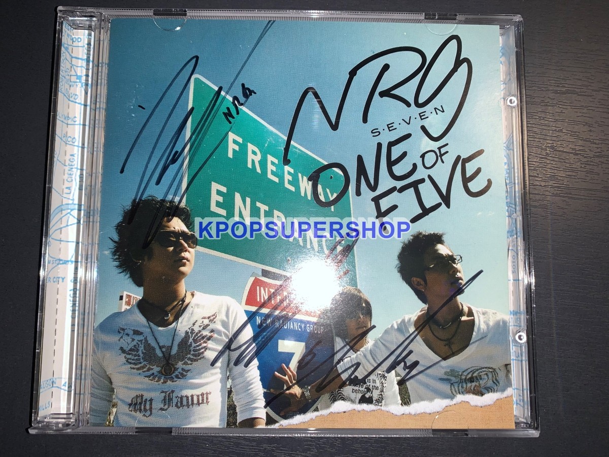 NRG 7th Album One of Five Autographed Signed CD Booklet Great OOP