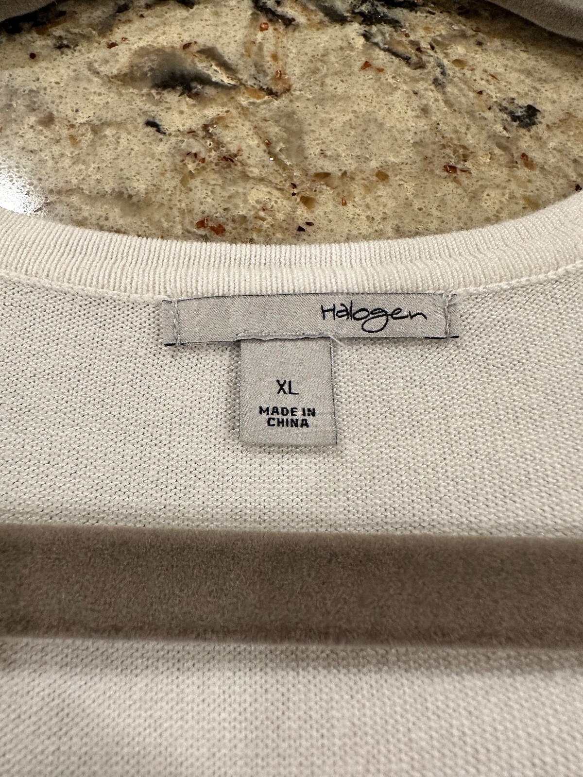 Halogen White Button Down Bracelet Length Cardiga… - image 3