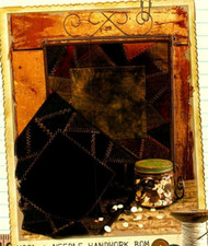 Wool Crazy Mat Penny Rug Wool Needle BOM Wool Pattern Primitive Folk Art