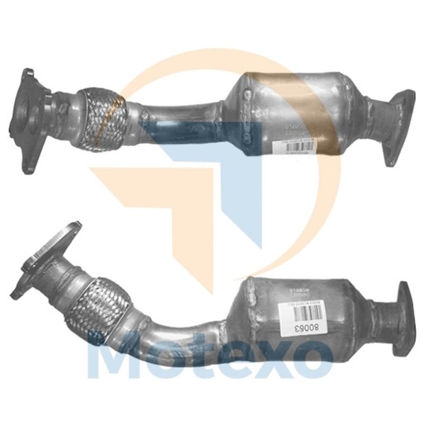 BM80003H Abgas Genehmigter Diesel Katalysator +Montagesatz +2 Jahre Garantie-image