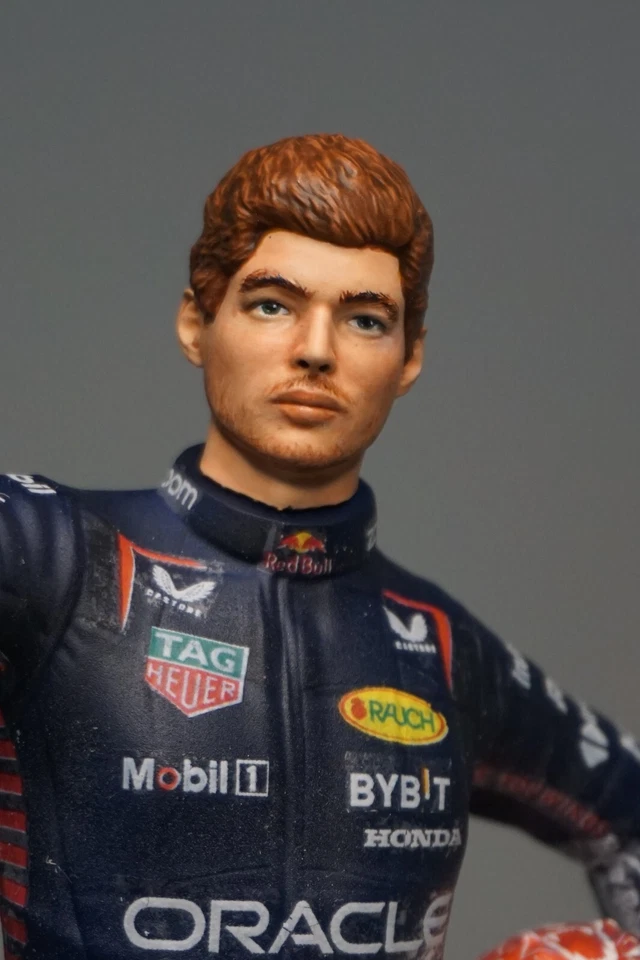 1:8 Scale Max Verstapen Style Figure for  F1 Formula 1 Red Bull Fans 230mm High - Image 4 of 4
