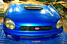 Jdm Subaru Bug Eyed 02-03 Sti V7 Front End Blue