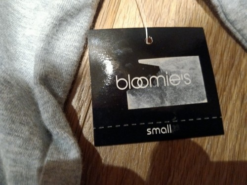 Bloomies Women's Intimate Night Shirt, Heather Gray ,SMALL - Picture 9 of 9