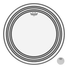 REMO 20 POWERSONIC CLEAR BASS DRUM DOPPELSCHI...