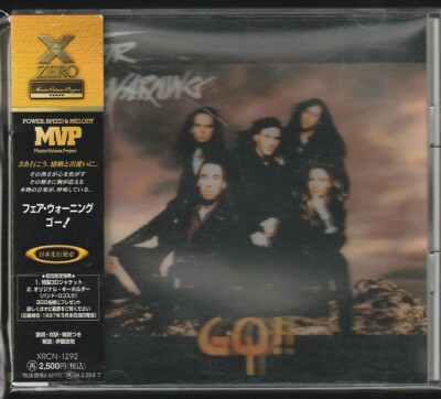 Fair Warning Go! Japan CD w/obi 3d front cover XRCN-1292