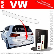 Ladekantenschutz Folie für VW Golf 7 Schrägheck IQ Drive ab 2019 Transparent