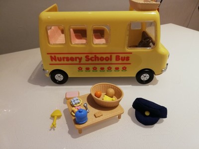 sylvanian families school bus