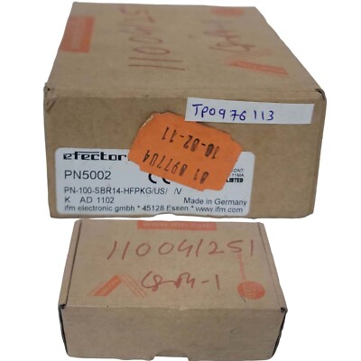 1PC × IFM PN5002 PRESSURE SENSOR BRAND NEW